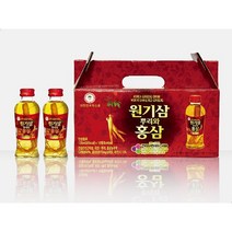 발효 꿀홍삼 6년근 원액 원기삼홍삼 인삼 드링크 120mlx60병