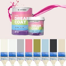 벽지 타일 목재 위에바르는 친환경 셀프 벽 페인트 바르는 페인팅, 507 오크 0.5L  (목재 전용), 목재용