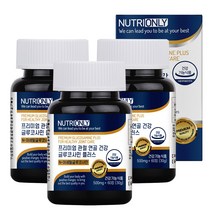 뉴트리온리 프리미엄 관절 연골 건강 글루코사민 플러스, 60정, 3개, 60정