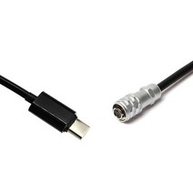 Weipu SF610 2 핀 암-USB 타입 C PD 트리거 전원 케이블 BMPCC 4K 6K 블랙매직 포켓 시네마 카메라 BMPCC, 01 Straight Type C_06 60cm