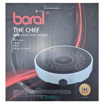 보랄(BORAL) 더 셰프 디지털 인덕션 전기렌지 BR-P300JR, 상세 설명 참조, 화이트