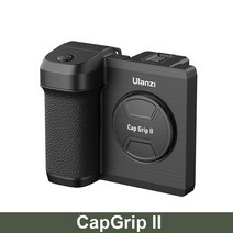 Ulanzi CapGrip 스마트 폰 핸드 헬드 셀카 부스터 그립 블루투스 원격 제어 전화 셔터 아이폰 안드로이드 전화용 울란지 캡그립, 05 Upgrade 2nd Version