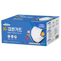 크린가드 kf-ad 비말차단 마스크 일회용 50매입 44280, 단품, 단품