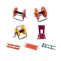 분무기 동력 엔진 모터 프레임 선반 거치대 조립 카트, (1)호스릴(대)