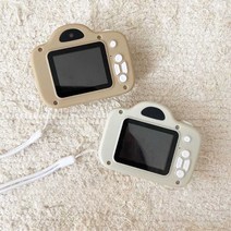 토이카메라 빈티지 카메라 비디오 캠코더감성 미니 소형, 그레이-고화질 듀얼 카메라