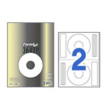 폼텍 컬러레이저 CD/DVD 라벨 CS-3642P 20매, 단품