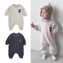 신생아 아기옷 바디슈트 롬퍼 우주복 - C부클우주복