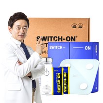 [본사직영] 박용우 스위치온 다이어트 3주 프로그램 단백질 쉐이크 46포, 다이어트 체중계 추가, 1개