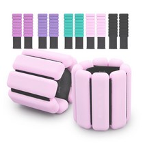 Makone 상표등록 운동기구 짐끌기 손목시계 발고리 실리콘 요가 손목 발목 샌드백 각반 헬스기구 연습용 조깅운동 스커트운동, T02-500g노란색