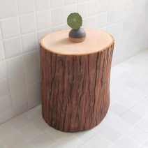 통나무 스툴 매장의자 원목 나무의자 원목나무꽂이 원목의자, 지름 20-23CM 높이 30CM