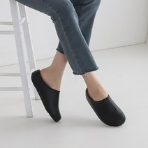 메르나뛰 둥근코 민자 발편한 속굽 키높이 뮬 블로퍼 슬리퍼 SWFOCUS