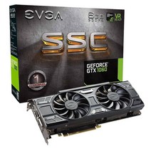 EVGA 지포스 GTX 1060 GAMING ACX 2.0 (싱글 팬) 6GB GDDR5 DX12 OSD 지원 (PXOC) 06G-P4-6161-KR EVGA 600 B1, SC_6GB