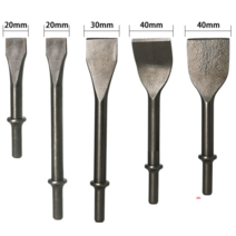 에어 해머 액세서리 치즐 드릴 뿌레카 헤드 부속품, 길이 170mm 너비 40mm, 1개