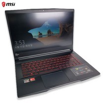 MSI i7 9TH RAM 16GB GTX 1650 1.5TB 15인치 노트북