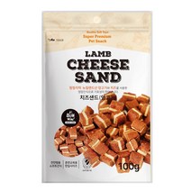 바우와우 양고기치즈샌드100g 져키, 1개