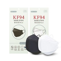 [MMK]KF94 미세먼지황사 마스크, 블랙