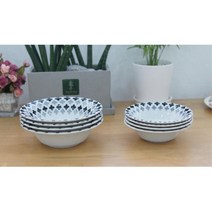 일본산 앞접시 디저트접시 반찬그릇 4P 예쁜접시선물, 증