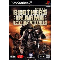 플레이스테이션 PS2 브라더암즈 로드투힐중고게임시디, 브라더암즈 로드투힐설명서만없는