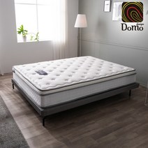 [도모디자인] 노블레스 인디파워 ITALY LATEX Q 매트리스, 화이트