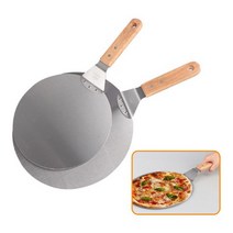 제우스 스텐 피자 필 피자보드 피자삽, 12인치 (305mm), 1개