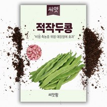 씨앗팜 적 작두콩씨앗 (10립)종자, 1개