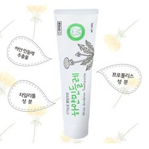 제이블릭 잇몸에좋은치약 입덧치약 2개 고불소치약 비건치약 플라본치약 계면활성제없는치약 누렁니미백치약 프로폴리스치약 항산화치약 친환경치약 잇몸강화치약 구내염방지치약 충치예방치약, 프로폴리스 민들래치약 3개