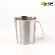 COVING 스텐304 계량컵 스텐비커 500ml, 스텐계량컵500ml