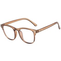 블루라이트 차단 남녀공용 블루 라이트 안경 완성 빈티지 타원형 프레임