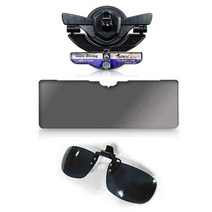 슈퍼세이뷰 썬바이져 햇빛가리개 편광렌즈, 슈퍼세이뷰_클립형선글라스