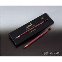 유니연필 12개입, 6B, 1개