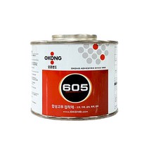 오공 605_250 공업용 산업용 합성 고무 가죽 본드 접착제 250g 5개, 단품