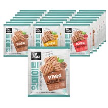 잇메이트 닭가슴살 스테이크 Mini 3종 12팩 / 22팩 구성, 08_혼합 22팩