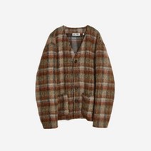 아워레가시 가디건 모헤어 어멘트 체크 Our Legacy Cardigan Mohair Ament Check
