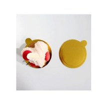 조각케익종이받침 원형금지 1묶음100개 90mm