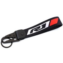 야마하 R1 YZF-R1 오토바이 프론트 브레이크 저수지 양말 유체 오일 탱크 커버 시스 슬리브 & 키 체인, [07] 1 piece keyring Red, 07 1 piece keyring Red