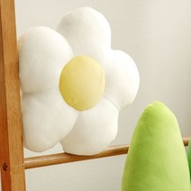 카카오프렌즈 데이지꽃 나뭇잎 쿠션, 꽃송이
