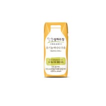 상하목장 유기농 멸균 바나나우유, 125ml, 6팩