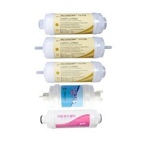 바이크린 BC-1000 비데필터호환 5개묶음 선택형, 나비너트형[5개]