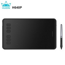 휴이온-무선 그래픽 태블릿 Inspiroy Giano G930L 펜 Pentech 3.0 배터리 없는 스타일러스 13.6x8.5 인치 넓은 영역, Black