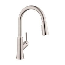 한스그로헤 주방 수전 수도 16인치 04793800, 15.8-Inches Tall_Stainless Ste