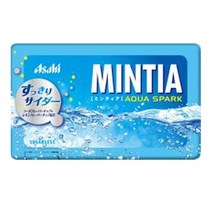 일본 아사히 푸드 민티아 아쿠아 스파크 캔디 20팩