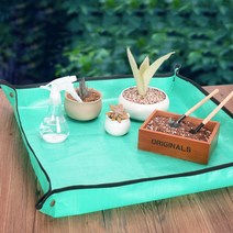 ST 분갈이깔판 원예용 화분 분갈이 방수 매트, 단품