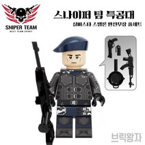 레고호환 스와트 특공대 캐릭터 moc특별판, 제품20) 비밀조직 특공대