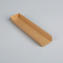 거성팩 크라프트 종이트레이 꼬치트레이 24cm, 1개, 2000장