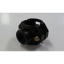 중형새들 (PE) 새들 피이새들 수도관부속 관수자재 PE부속 농수관부속, 50×40mm, 1개