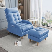 1인리클라이너 수유 리클라이너소파 좌식 1인용 가리모쿠 의자 쇼파 북유럽 패브릭 원룸 리클라이너쇼파, N