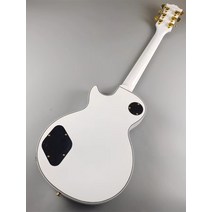 전기기타 일렉 커스텀 일렉트릭 기타 화이트 마호가니 바디 수입 친환경 페인트 재고 있음 메일 포함, 02 guitar with  case