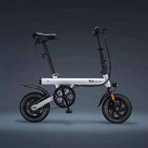 샤오미치사이클 전기팻바이크 세임바이크 XIAOMI XIAOBAICYCLE S1 접이식 전기자전거, 하얀색, 흰색