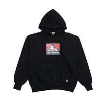BEN DAVIS 벤데이비스 화이트라벨 아이콘 후드티 블랙