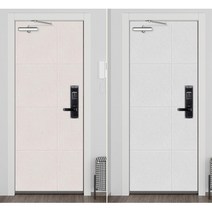 현관문 외부소음차단 셀프시공 자석 방음재 자취방 스티커보드 간편시공, 1개, 문고리세트 그레이 70